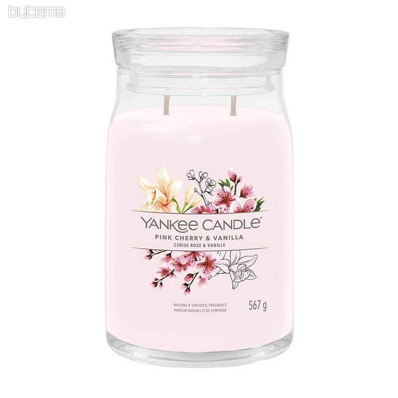 sviečka YANKEE CANDLE vôňa PINK CHERRY