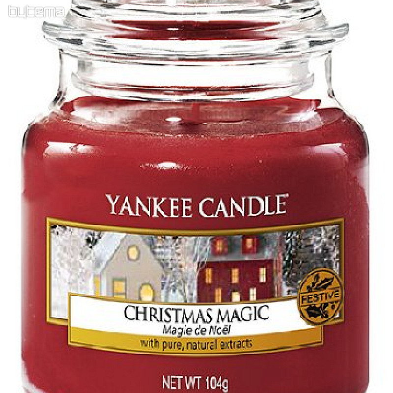 sviečka YANKEE CANDLE vôňa CHRISTMAS MAGIC