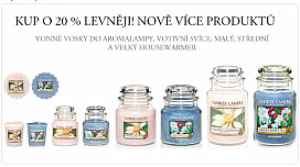 Vôňa mesiaca YANKEE CANDLE o 20% lacnejšie NAKUPUJTE VÝHODNE